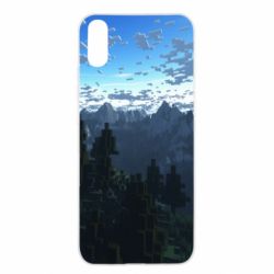 Чехол для Xiaomi Redmi 9a Minecraft nature - PrintSalon