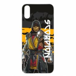 Чехол для Xiaomi Redmi 9a Mortal Kombat-Scorpion-PrintSalon Чехол для Xiaomi Redmi 9a Mortal Kombat-Scorpion