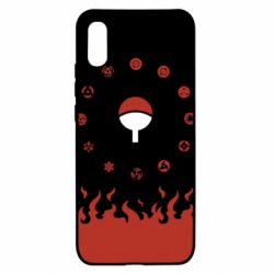 Чехол для Xiaomi Redmi 9a Naruto Sasuke Uchiha Sharingan - PrintSalon