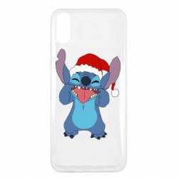 Чехол для Xiaomi Redmi 9a Новогодний Стич - PrintSalon