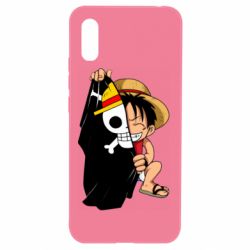 Чехол для Xiaomi Redmi 9a One piece chibi Luffy - PrintSalon