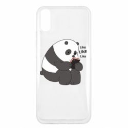 Чехол для Xiaomi Redmi 9a Панда лайк - PrintSalon