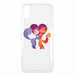 Чохол для Xiaomi Redmi 9a Парочка. Котики - PrintSalon