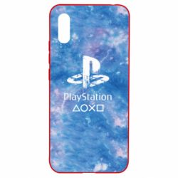 Чохол для Xiaomi Redmi 9a Playstation on tai dai background - PrintSalon