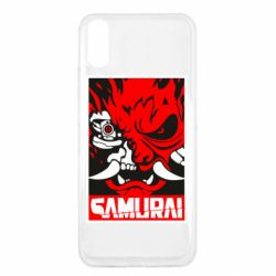Чехол для Xiaomi Redmi 9a Poster samurai Cyberpunk - PrintSalon