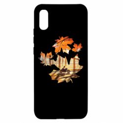 Чехол для Xiaomi Redmi 9a Проезжая осень - PrintSalon