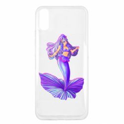 Чехол для Xiaomi Redmi 9a Purple Mermaid Barbie - PrintSalon