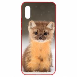 Чехол для Xiaomi Redmi 9a Пушистая куница - PrintSalon