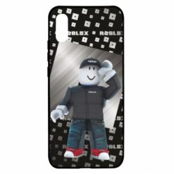 Чохол для Xiaomi Redmi 9a Roblox And Metal Logo - PrintSalon