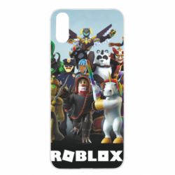 Чехол для Xiaomi Redmi 9a Roblox персонажи - PrintSalon