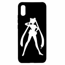 Чохол для Xiaomi Redmi 9a Sailor Moon silhouette - PrintSalon