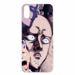 Чохол для Xiaomi Redmi 9a Сайтама многоликий - PrintSalon