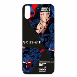 Чехол для Xiaomi Redmi 9a shattered Itachi art