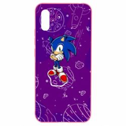 Чохол для Xiaomi Redmi 9a Sonic and space - PrintSalon