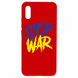 Чехол для Xiaomi Redmi 9a Stop this war - PrintSalon