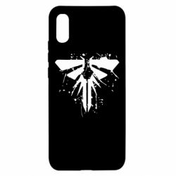 Чехол для Xiaomi Redmi 9a The last of us spray logo - PrintSalon
