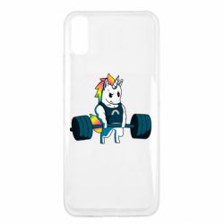 Чехол для Xiaomi Redmi 9a The unicorn is rocking - PrintSalon