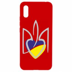 Чехол для Xiaomi Redmi 9a Ukrainian heart - PrintSalon