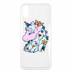 Чехол для Xiaomi Redmi 9a Unicorn Princess - PrintSalon
