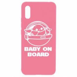 Чехол для Xiaomi Redmi 9a Вaby on board