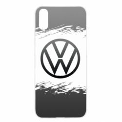 Чохол для Xiaomi Redmi 9a Volkswagen logo and grunge - PrintSalon
