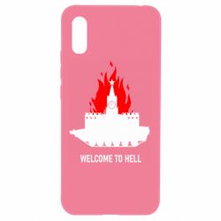 Чехол для Xiaomi Redmi 9a Welcome to Hell - PrintSalon