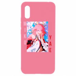 Чехол для Xiaomi Redmi 9a Yae Miko art - PrintSalon