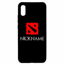 Чехол для Xiaomi Redmi 9a Your nickname Dota2 - PrintSalon