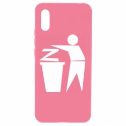 Чехол для Xiaomi Redmi 9a Z is a trash - PrintSalon