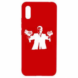 Чехол для Xiaomi Redmi 9a Zelensky fuck putin - PrintSalon