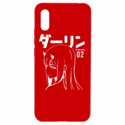 Чехол для Xiaomi Redmi 9a Zero Two Girl - PrintSalon