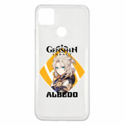 Чохол для Xiaomi Redmi 9c Albedo Genshin Impact - PrintSalon