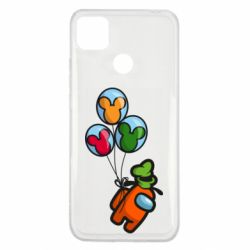 Чехол для Xiaomi Redmi 9c Among Balloons - PrintSalon