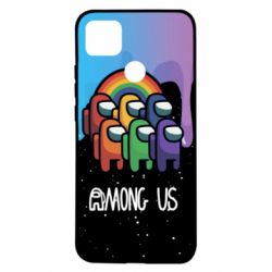 Чехол для Xiaomi Redmi 9c Among Us art paints - PrintSalon