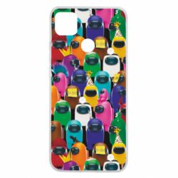 Чохол для Xiaomi Redmi 9c Among Us Astronauts 3D - PrintSalon