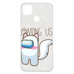 Чохол для Xiaomi Redmi 9c Among us cute cat - PrintSalon