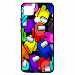 Чехол для Xiaomi Redmi 9c Among us multicolored - PrintSalon