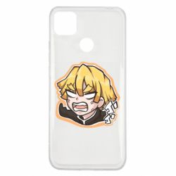 Чохол для Xiaomi Redmi 9c Angry Zenitsu Agatsuma