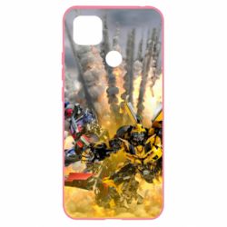 Чохол для Xiaomi Redmi 9c Bumblebee and Optimus Prime - PrintSalon