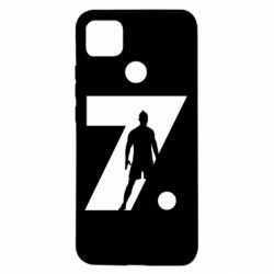 Чехол для Xiaomi Redmi 9c Cristiano Ronaldo Silhouette Art - PrintSalon