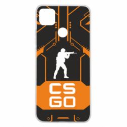 Чохол для Xiaomi Redmi 9c CS GO Chip Texture - PrintSalon