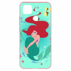 Чехол для Xiaomi Redmi 9c Cute and shy Ariel