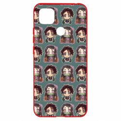 Чехол для Xiaomi Redmi 9c Cute Tanjiro with Nezuko - PrintSalon