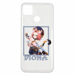 Чехол для Xiaomi Redmi 9c Diona Genshin Impact - PrintSalon