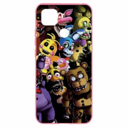 Чохол для Xiaomi Redmi 9c FNAF Animatronics - PrintSalon