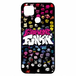 Чехол для Xiaomi Redmi 9c FnF Icons - PrintSalon