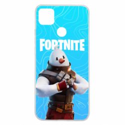 Чехол для Xiaomi Redmi 9c Fortnite Snowman