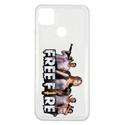 Чохол для Xiaomi Redmi 9c Free Fire Team - PrintSalon