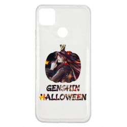 Чехол для Xiaomi Redmi 9c Genshin Halloween