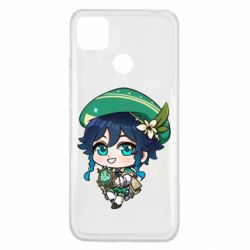 Чохол для Xiaomi Redmi 9c Genshin Impact chibi Venti - PrintSalon